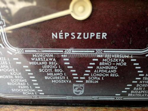 Népszuper 309A; Philips Hungary, (ID = 2303797) Radio