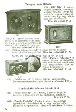 Népvevő 2499; Philips Hungary, (ID = 1600177) Radio