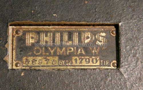 Olimpia - Olympia W 1790; Philips Hungary, (ID = 1382898) Radio