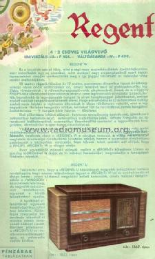 Regent U 1862; Philips Hungary, (ID = 2146197) Radio