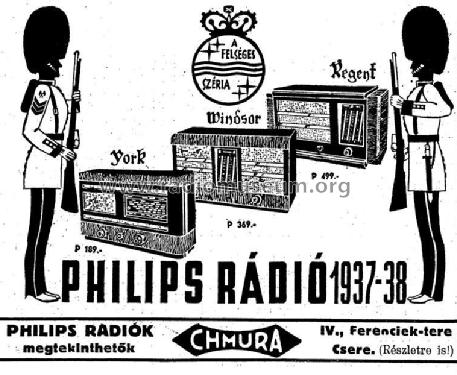 Regent U 1862; Philips Hungary, (ID = 380245) Radio