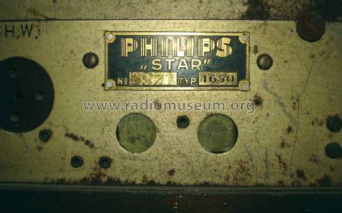 Star 1650; Philips Hungary, (ID = 1302406) Radio