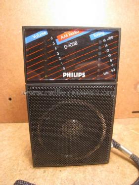 D1038 /00 /08; Philips Hong Kong (ID = 1813083) Radio