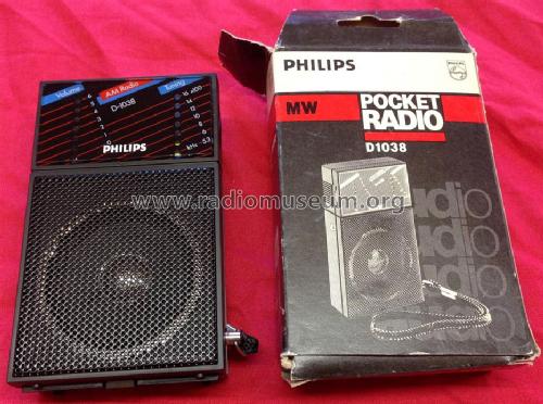 D1038 /00 /08; Philips Hong Kong (ID = 1614037) Radio