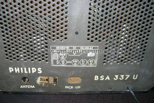 BSA 337U ; Philips Chilena S.A. (ID = 1184435) Radio