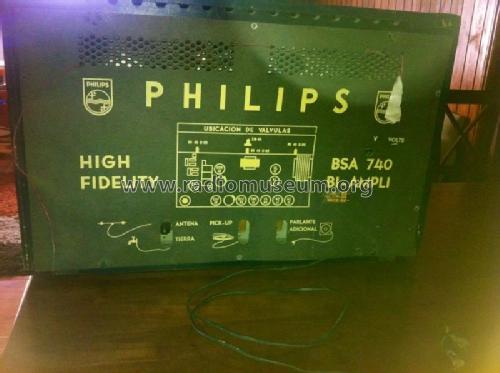 Bi-Ampli BSA 740; Philips Chilena S.A. (ID = 1448492) Radio