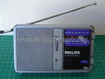 Portable Radio D-1442 ; Philips; Eindhoven (ID = 141316) Radio