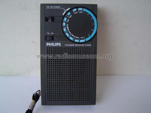Two Band Receiver D-1000; Philips 飞利浦; (ID = 231969) Radio