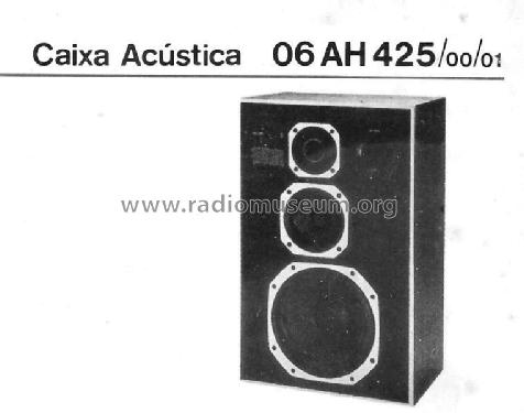 Caixa acústica 06AH425 /00 /01; Philips do Brasil S. (ID = 2605026) Parleur