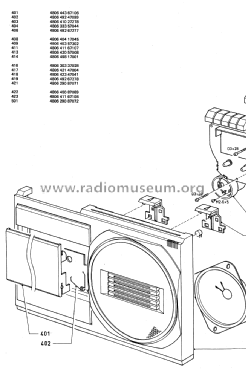 Radio Cassette Recorder 06AR150 /00; Philips do Brasil S. (ID = 1857993) Radio