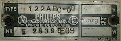 122ABC -08; Philips; Eindhoven (ID = 629818) Radio