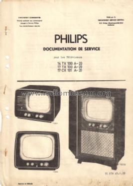 14TX100A-70; Philips; Eindhoven (ID = 908154) Télévision