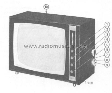 19TX491 /00 /05; Philips; Eindhoven (ID = 1507000) Television