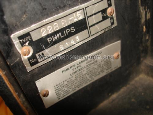228B -15; Philips Electrical, (ID = 762571) Radio