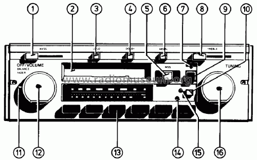 22AC807 /19; Philips; Eindhoven (ID = 1075192) Car Radio