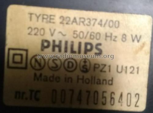 22AR374 /00 /19; Philips; Eindhoven (ID = 2540065) Radio