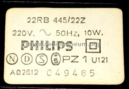 22RB445 /22Z; Philips; Eindhoven (ID = 943594) Radio