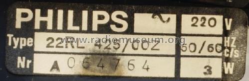 22RL425 /00Z; Philips; Eindhoven (ID = 2693455) Radio