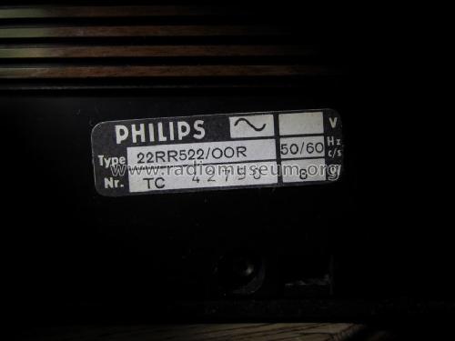22RR522 /00R /19R; Philips Belgium (ID = 1877197) Radio