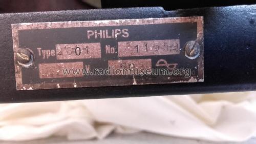 2601 Ch= 2591; Philips; Eindhoven (ID = 2266846) Radio