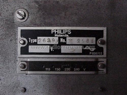 2639; Philips; Eindhoven (ID = 391343) Radio