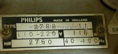 2788; Philips; Eindhoven (ID = 416039) Ampl/Mixer