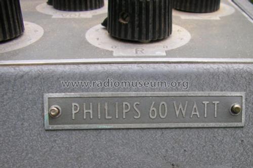 60 Watt Amplifier 2844; Philips; Eindhoven (ID = 250395) Ampl/Mixer