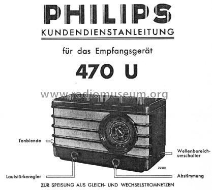 470U -20; Philips; Eindhoven (ID = 2865685) Radio