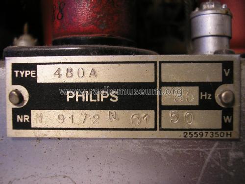 480A; Philips Norway Norsk (ID = 1956956) Radio