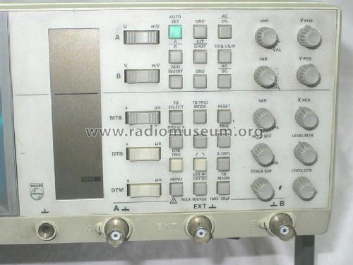 50 MHz Dual TimeBase Oscilloscope PM3055; Philips; Eindhoven (ID = 390425) Equipment