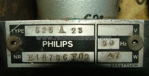 525A-23; Philips; Eindhoven (ID = 763237) Radio