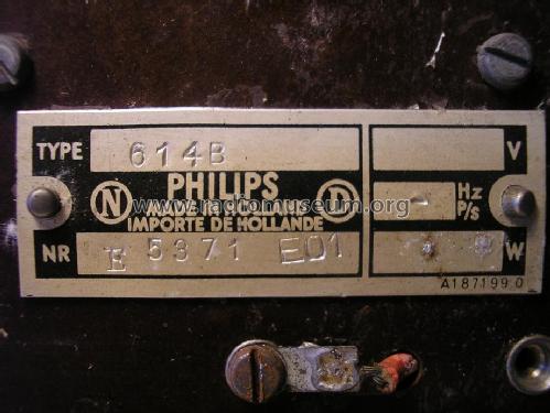 614B; Philips; Eindhoven (ID = 981868) Radio