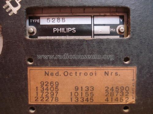 628B; Philips; Eindhoven (ID = 2572948) Radio