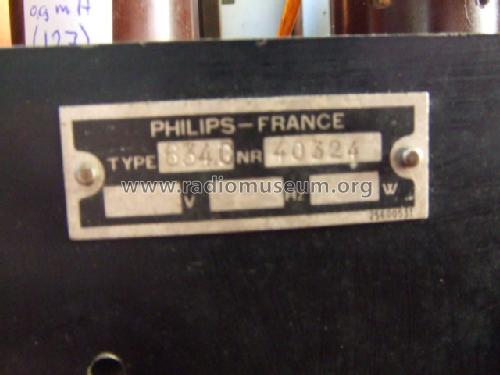 Super-Inductance 634C; Philips France; (ID = 1105106) Radio