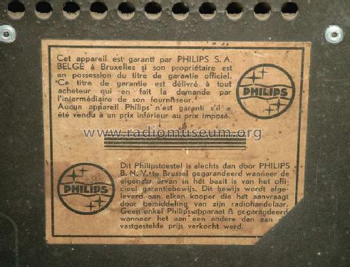 Super inductance 638A; Philips Belgium (ID = 348912) Radio