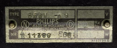 656U-09; Philips; Eindhoven (ID = 2569398) Radio