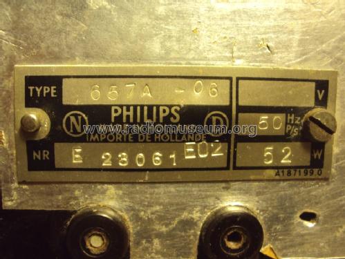 657A -06; Philips; Eindhoven (ID = 1428020) Radio