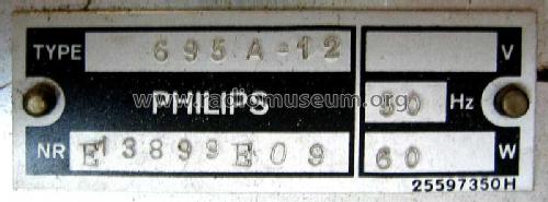 695A-12; Philips; Eindhoven (ID = 455522) Radio