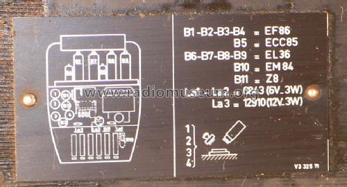 70 Watt Verstärker EL6425 /00 /06; Philips; Eindhoven (ID = 403363) Ampl/Mixer