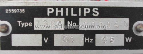 Super inductance 736A; Philips; Eindhoven (ID = 1642603) Radio