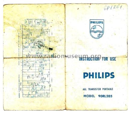 90RL285; Philips; Eindhoven (ID = 1532978) Radio