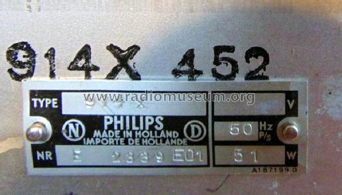 914X; Philips; Eindhoven (ID = 2049752) Radio