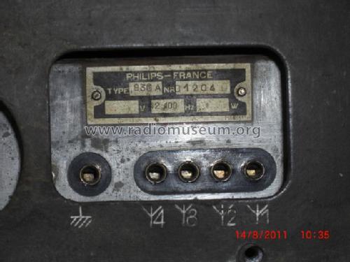 936A; Philips France; (ID = 1040969) Radio