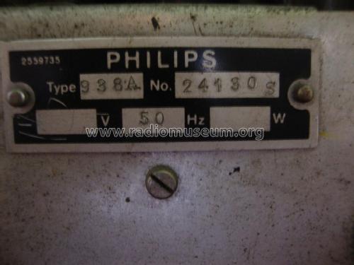 938A; Philips; Eindhoven (ID = 2537169) Radio