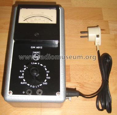 AC Röhrenvoltmeter GM6012; Philips; Eindhoven (ID = 1235223) Equipment