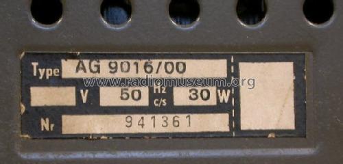 AG9016 /00; Philips; Eindhoven (ID = 679452) Ampl/Mixer