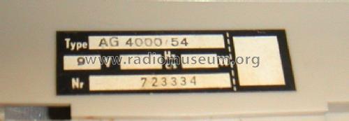AG4000; Philips; Eindhoven (ID = 1491072) Reg-Riprod