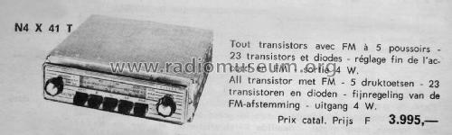 All-Transistor N4X41T /19; Philips; Eindhoven (ID = 2965598) Autoradio