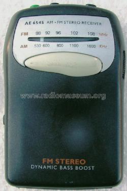 AM-FM Stereo Recevier AE6545 /14P; Philips; Eindhoven (ID = 1052895) Radio