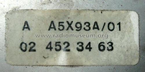 AM-FM Tuner A5X93A /01 /19; Philips; Eindhoven (ID = 2141083) Radio